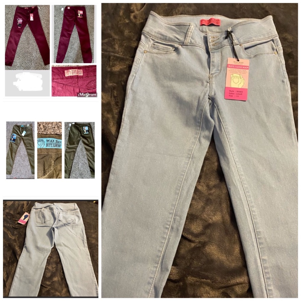Wax jean bundle fashion nova NWT size 11 3 pairs
